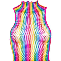 Leg Avenue - Haut En Filet Multicolore